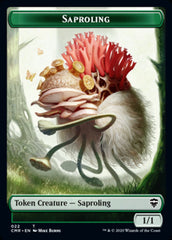 Copy (023) // Saproling Double-Sided Token [Commander Legends Tokens] | I Want That Stuff Brandon