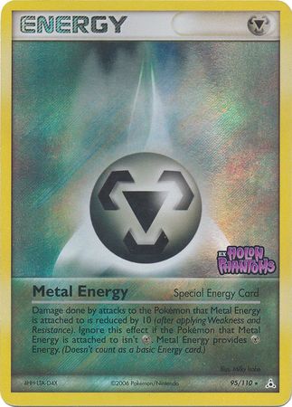 Metal Energy (95/110) (Stamped) [EX: Holon Phantoms] | I Want That Stuff Brandon