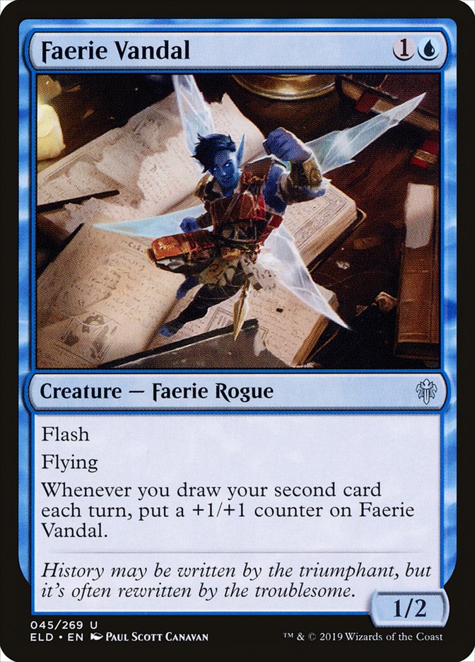 Faerie Vandal [Throne of Eldraine] | I Want That Stuff Brandon