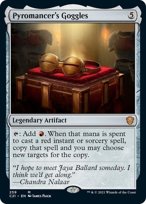 Pyromancer's Goggles [Commander 2021] | I Want That Stuff Brandon