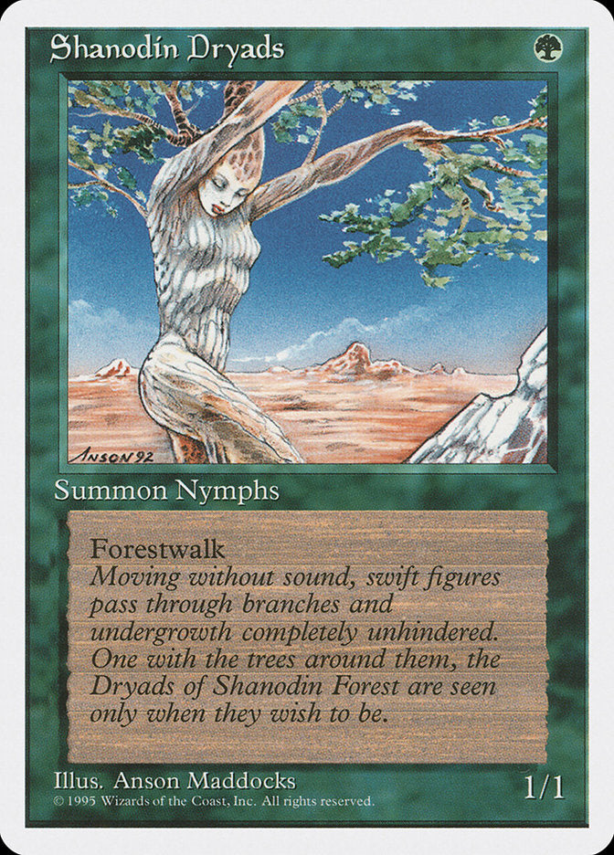 Shanodin Dryads [Fourth Edition] | I Want That Stuff Brandon