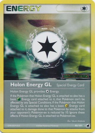Holon Energy GL (85/101) (Stamped) [EX: Dragon Frontiers] | I Want That Stuff Brandon