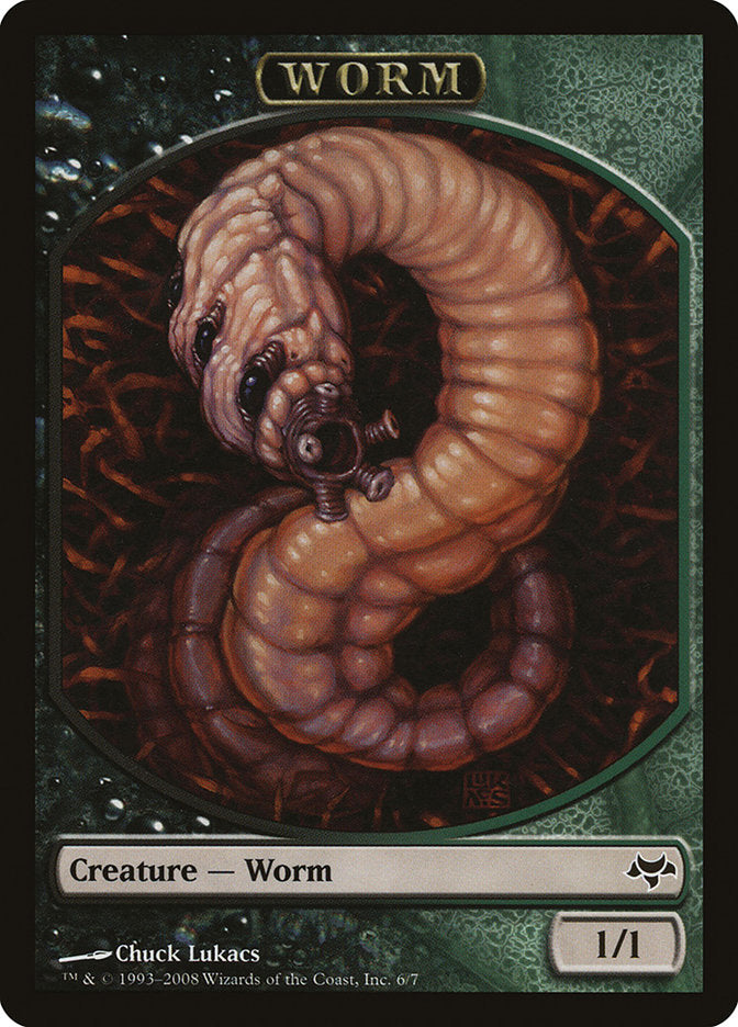 Worm Token [Eventide Tokens] | I Want That Stuff Brandon