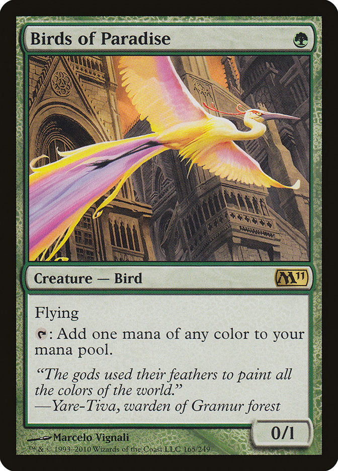 Birds of Paradise [Magic 2011] | I Want That Stuff Brandon