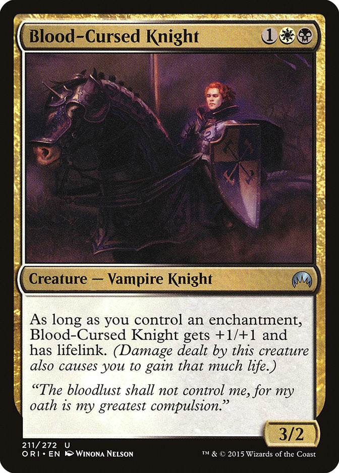 Blood-Cursed Knight [Magic Origins] | I Want That Stuff Brandon