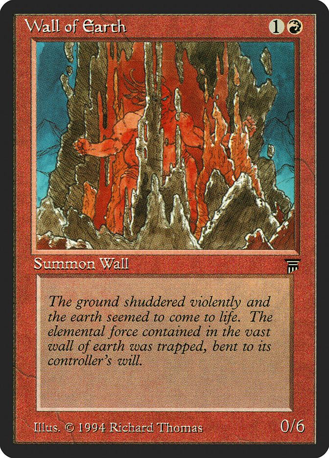Wall of Earth [Legends] | I Want That Stuff Brandon