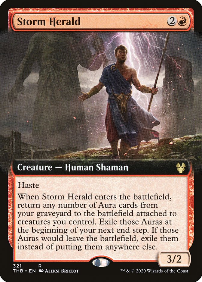 Storm Herald (Extended Art) [Theros Beyond Death] | I Want That Stuff Brandon