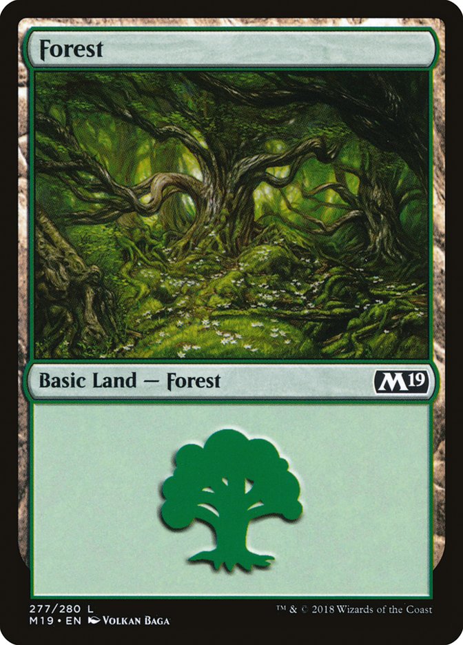 Forest (277) [Core Set 2019] | I Want That Stuff Brandon