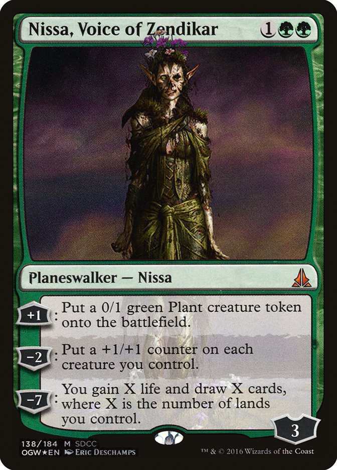 Nissa, Voice of Zendikar [San Diego Comic-Con 2016] | I Want That Stuff Brandon