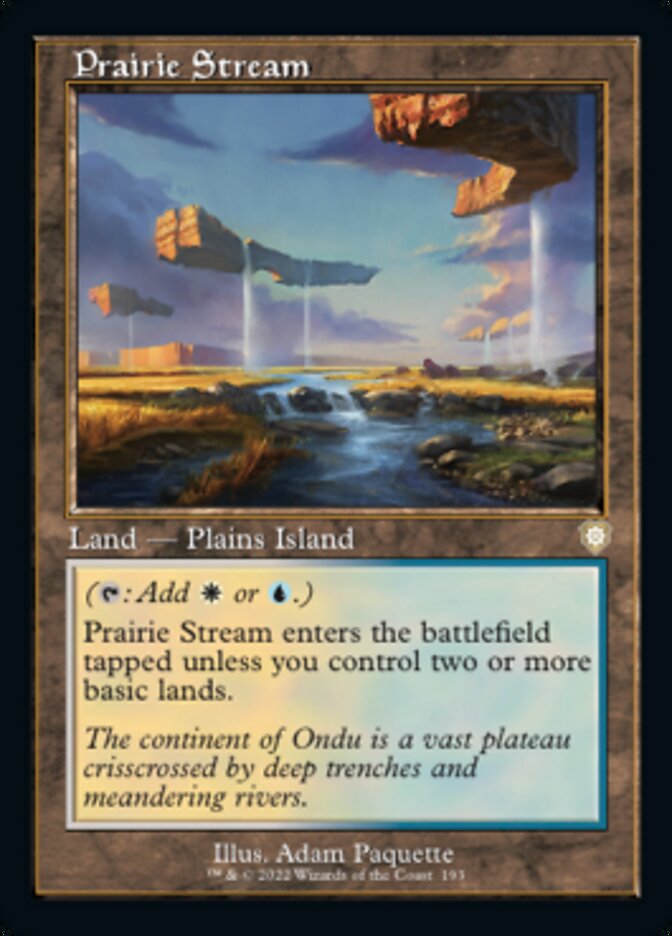 Prairie Stream (Retro) [The Brothers' War Commander] | I Want That Stuff Brandon