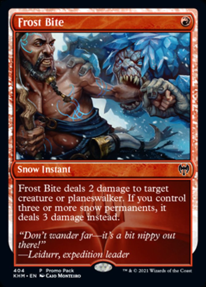 Frost Bite (Promo Pack) [Kaldheim Promos] | I Want That Stuff Brandon