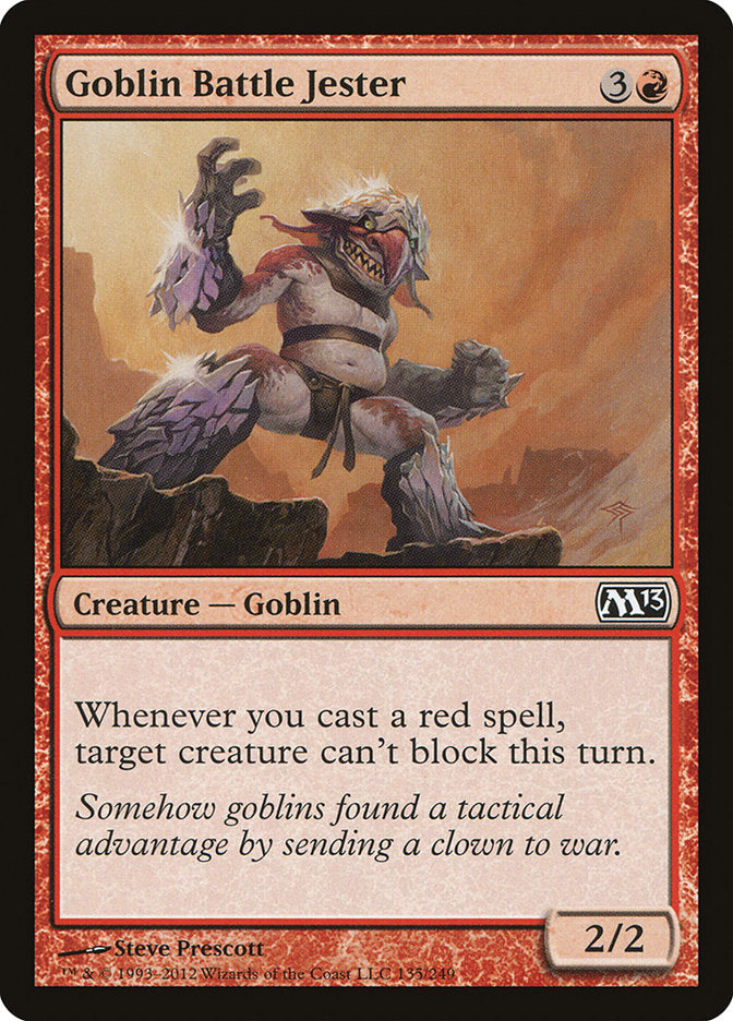 Goblin Battle Jester [Magic 2013] | I Want That Stuff Brandon