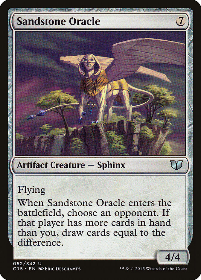 Sandstone Oracle [Commander 2015] | I Want That Stuff Brandon