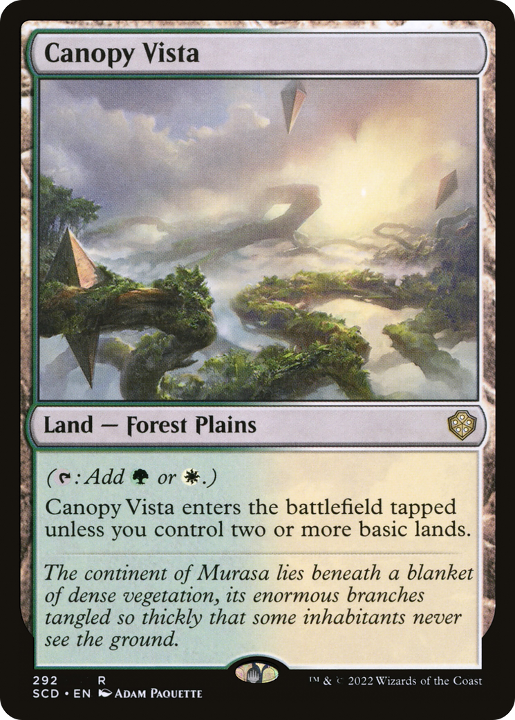 Canopy Vista [Starter Commander Decks] | I Want That Stuff Brandon