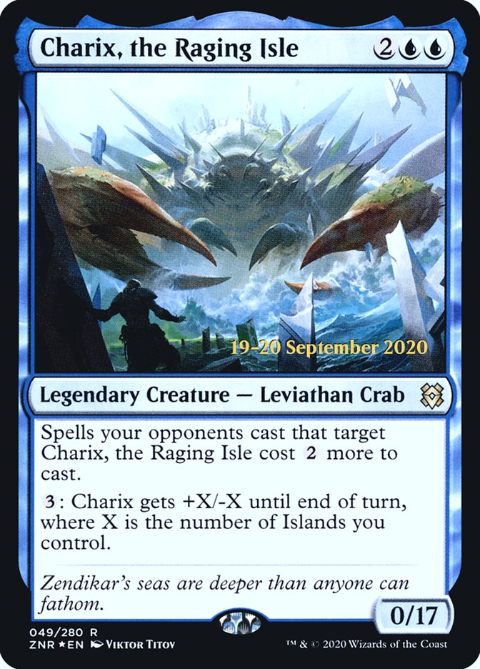 Charix, the Raging Isle [Zendikar Rising Prerelease Promos] | I Want That Stuff Brandon