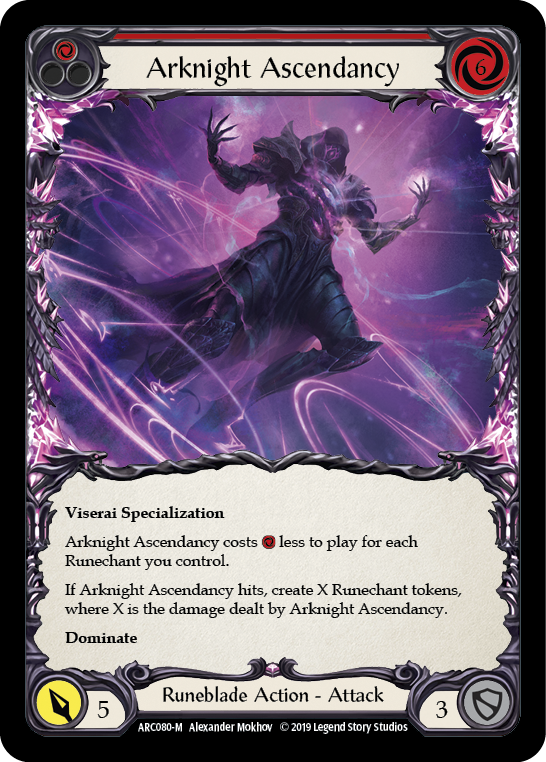 Arknight Ascendancy [ARC080-M] 1st Edition Rainbow Foil | I Want That Stuff Brandon