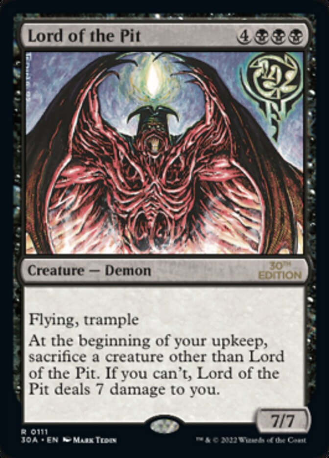 Lord of the Pit [30th Anniversary Edition] | I Want That Stuff Brandon