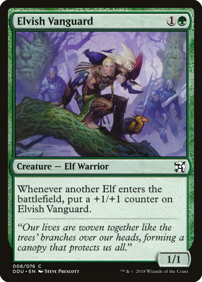 Elvish Vanguard [Duel Decks: Elves vs. Inventors] | I Want That Stuff Brandon