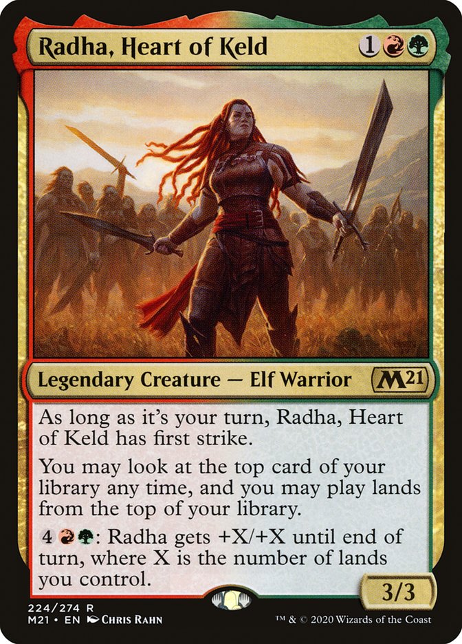 Radha, Heart of Keld [Core Set 2021] | I Want That Stuff Brandon