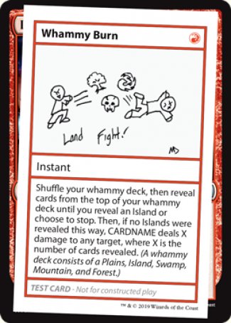 Whammy Burn (2021 Edition) [Mystery Booster Playtest Cards] | I Want That Stuff Brandon