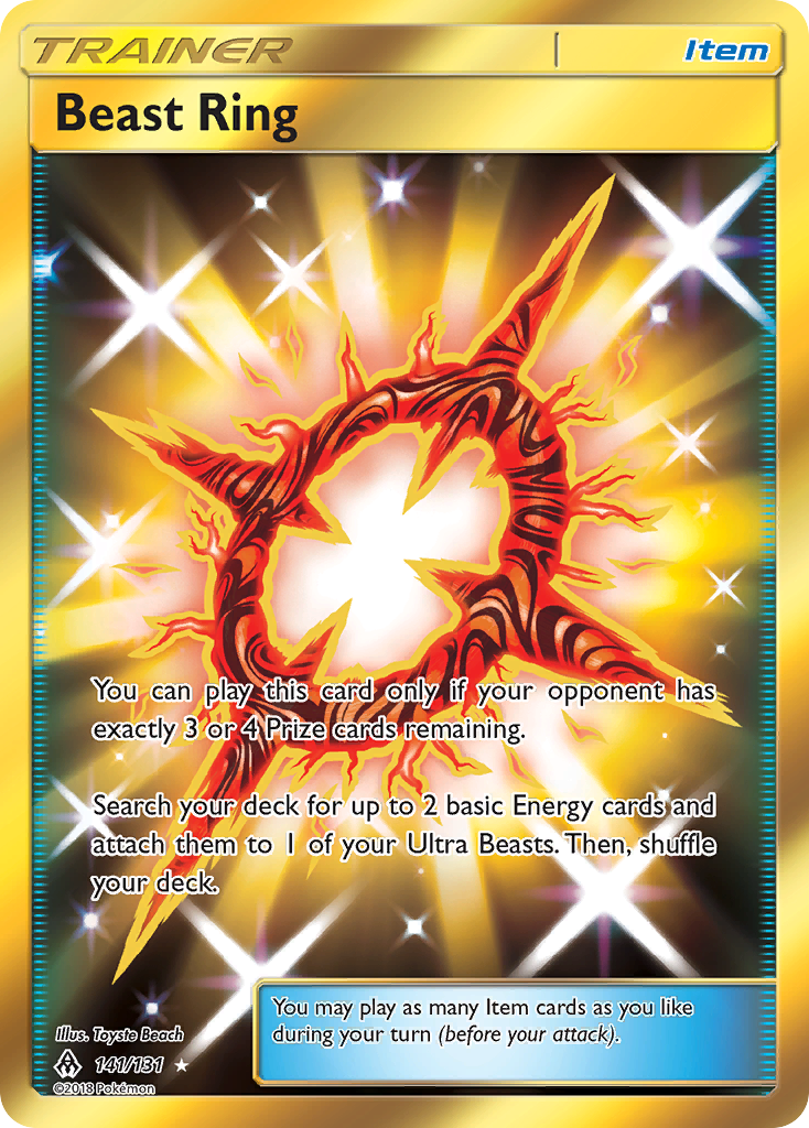 Beast Ring (141/131) [Sun & Moon: Forbidden Light] | I Want That Stuff Brandon