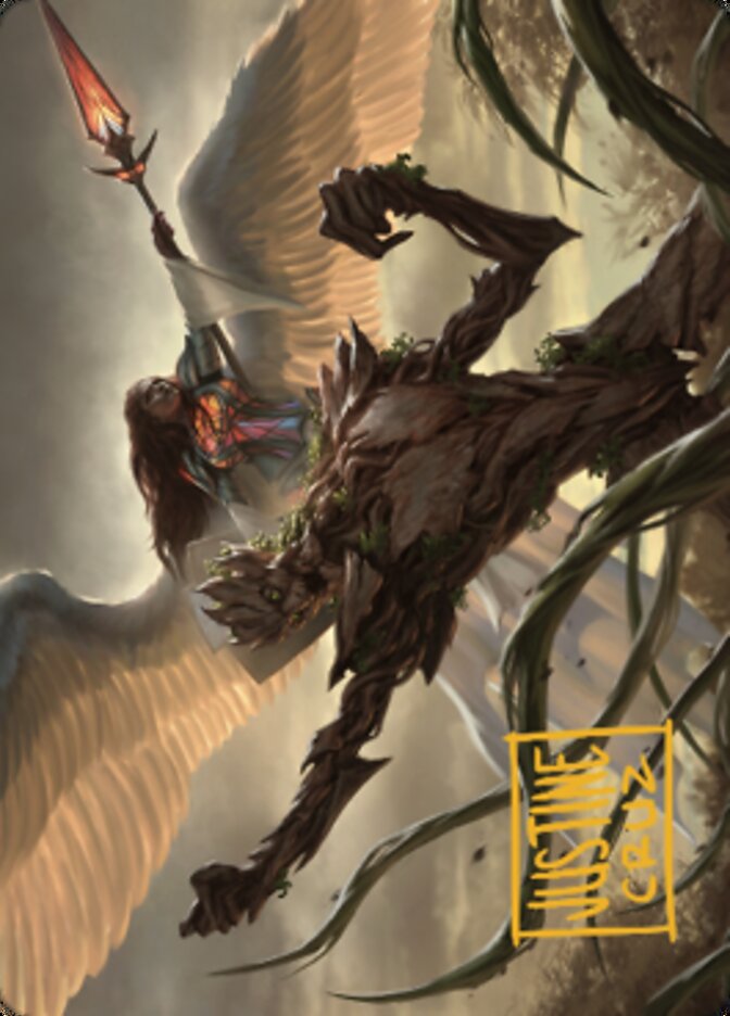 Strength of the Coalition Art Card (Gold-Stamped Signature) [Dominaria United Art Series] | I Want That Stuff Brandon