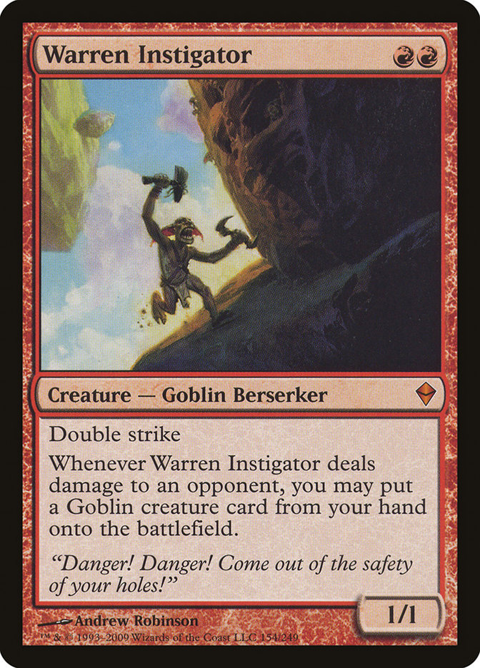 Warren Instigator [Zendikar] | I Want That Stuff Brandon