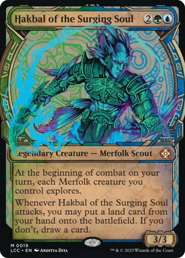 Hakbal of the Surging Soul (Showcase) [The Lost Caverns of Ixalan Commander] | I Want That Stuff Brandon