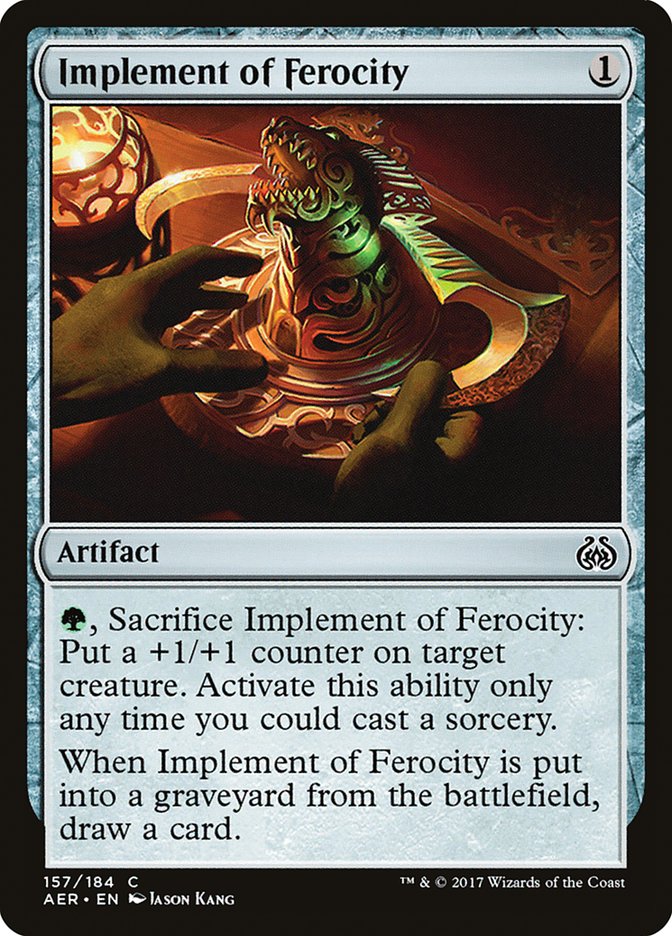 Implement of Ferocity [Aether Revolt] | I Want That Stuff Brandon