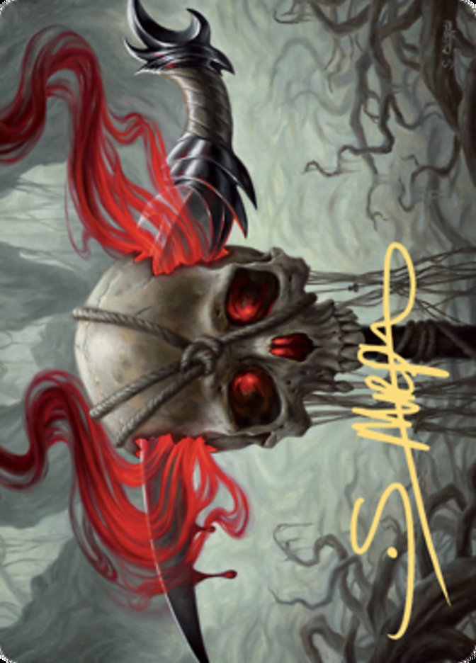 Mind Carver Art Card (Gold-Stamped Signature) [Zendikar Rising Art Series] | I Want That Stuff Brandon