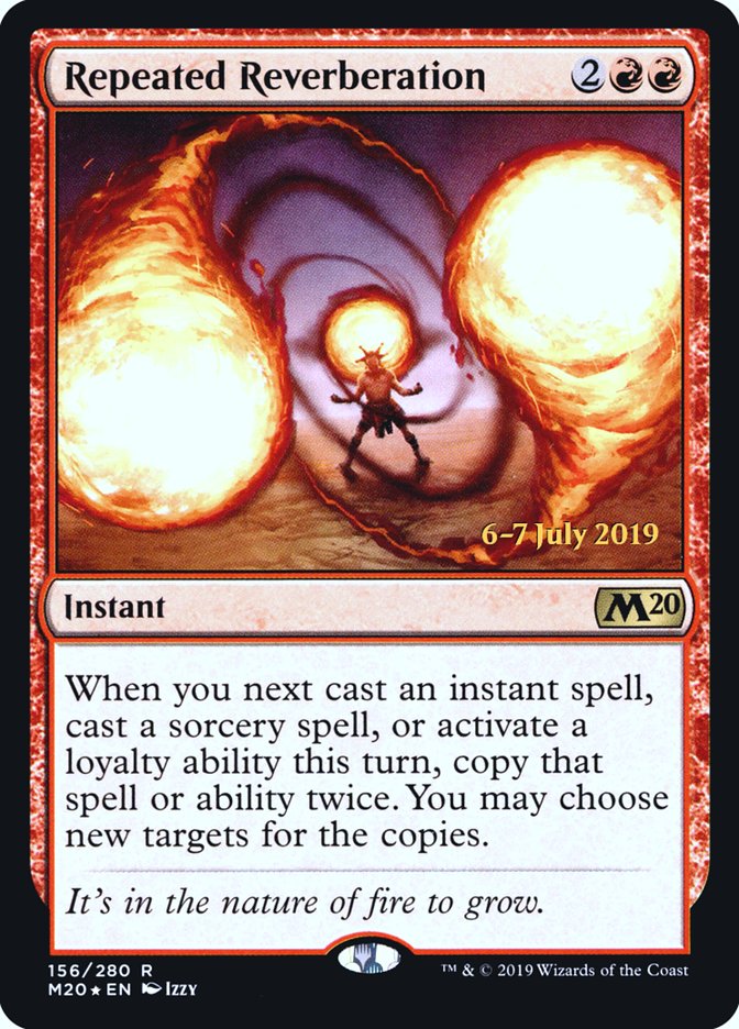 Repeated Reverberation [Core Set 2020 Prerelease Promos] | I Want That Stuff Brandon