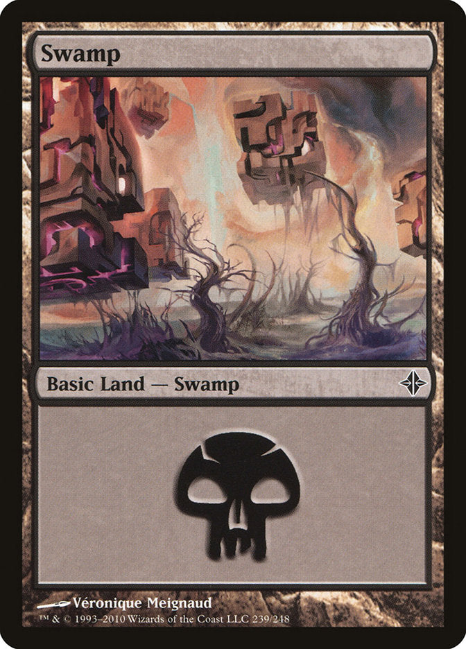 Swamp (239) [Rise of the Eldrazi] | I Want That Stuff Brandon