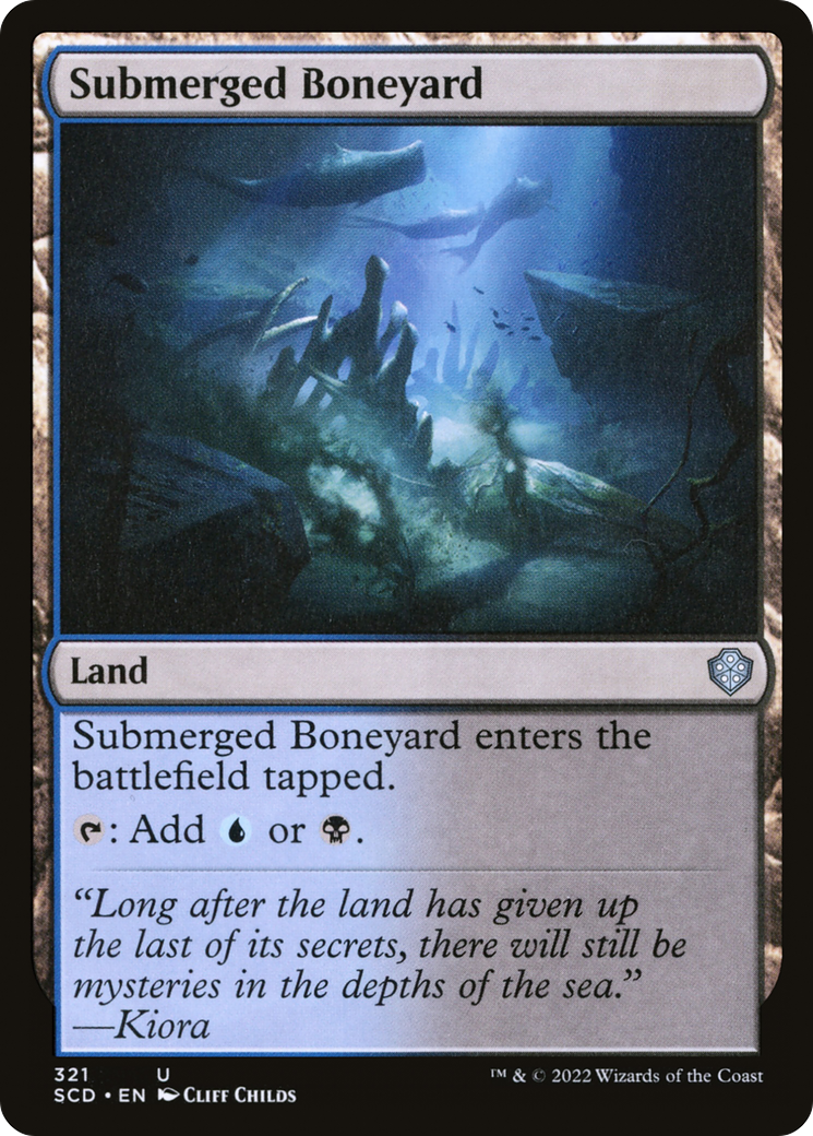 Submerged Boneyard [Starter Commander Decks] | I Want That Stuff Brandon