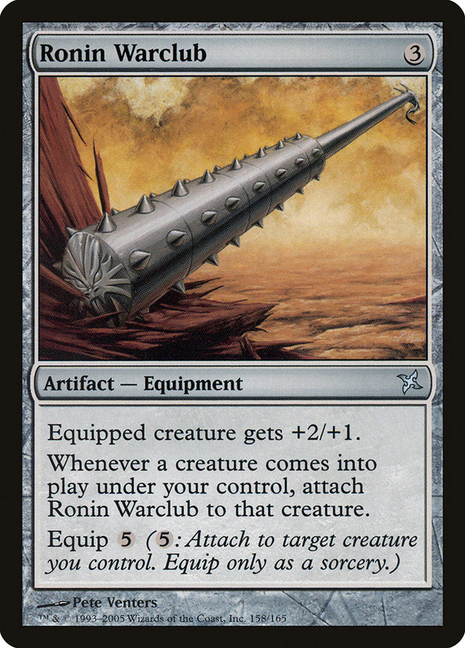 Ronin Warclub [Betrayers of Kamigawa] | I Want That Stuff Brandon