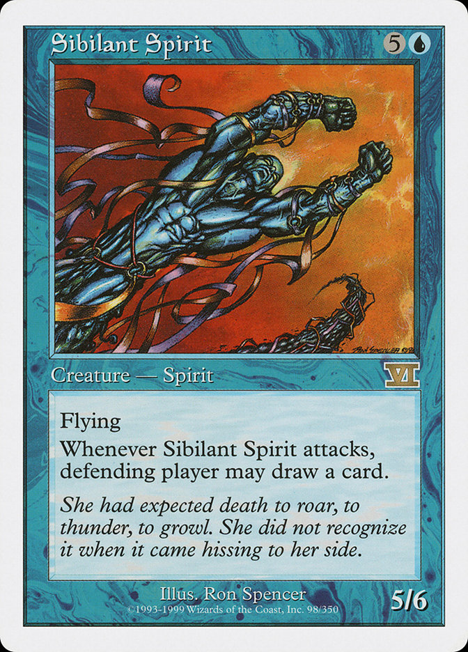 Sibilant Spirit [Classic Sixth Edition] | I Want That Stuff Brandon