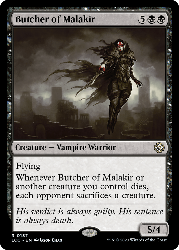 Butcher of Malakir [The Lost Caverns of Ixalan Commander] | I Want That Stuff Brandon