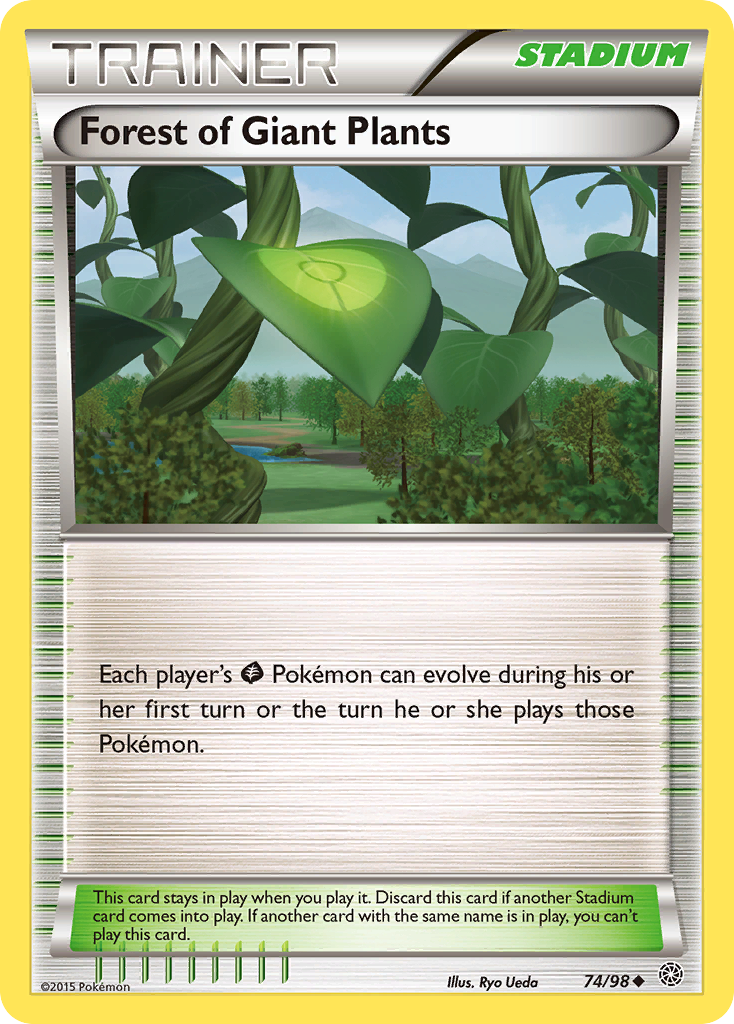 Forest of Giant Plants (74/98) [XY: Ancient Origins] | I Want That Stuff Brandon