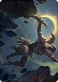 Nighthawk Scavenger Art Card [Zendikar Rising Art Series] | I Want That Stuff Brandon