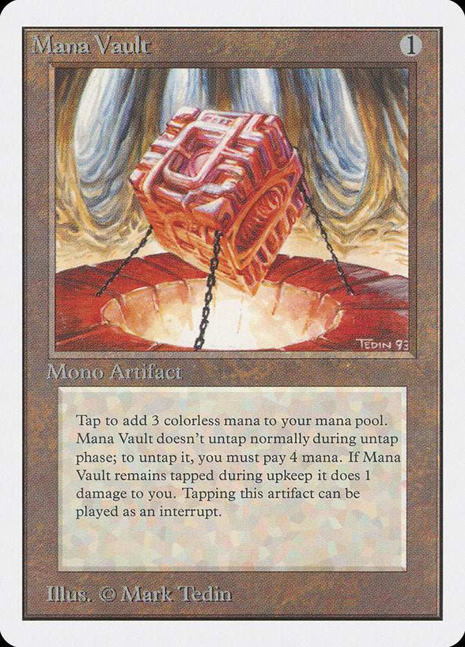 Mana Vault [Unlimited Edition] | I Want That Stuff Brandon