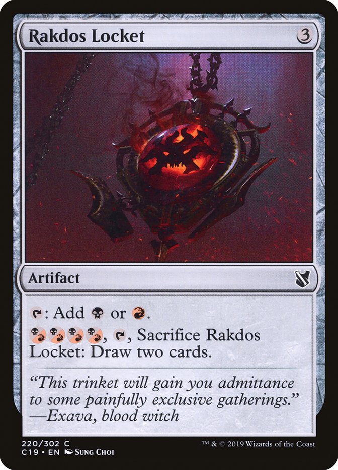 Rakdos Locket [Commander 2019] | I Want That Stuff Brandon