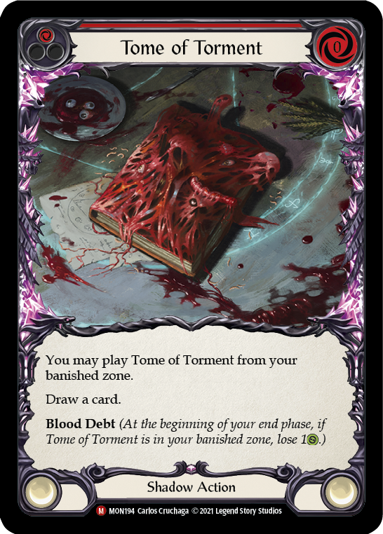 Tome of Torment [MON194] 1st Edition Normal | I Want That Stuff Brandon