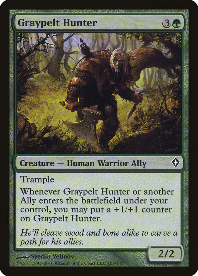 Graypelt Hunter [Worldwake] | I Want That Stuff Brandon