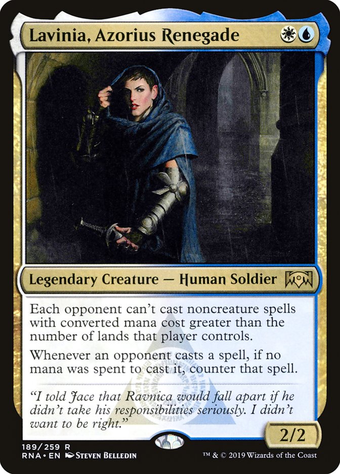 Lavinia, Azorius Renegade [Ravnica Allegiance] | I Want That Stuff Brandon