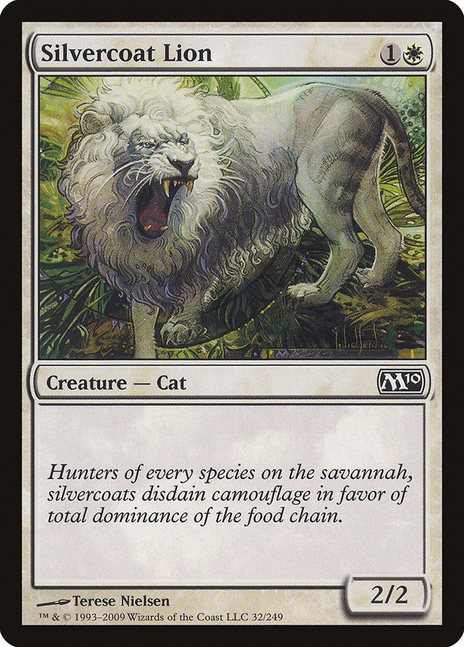 Silvercoat Lion [Magic 2010] | I Want That Stuff Brandon