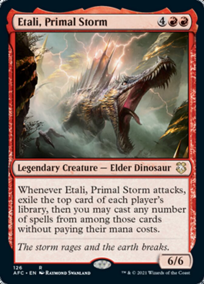 Etali, Primal Storm [Dungeons & Dragons: Adventures in the Forgotten Realms Commander] | I Want That Stuff Brandon