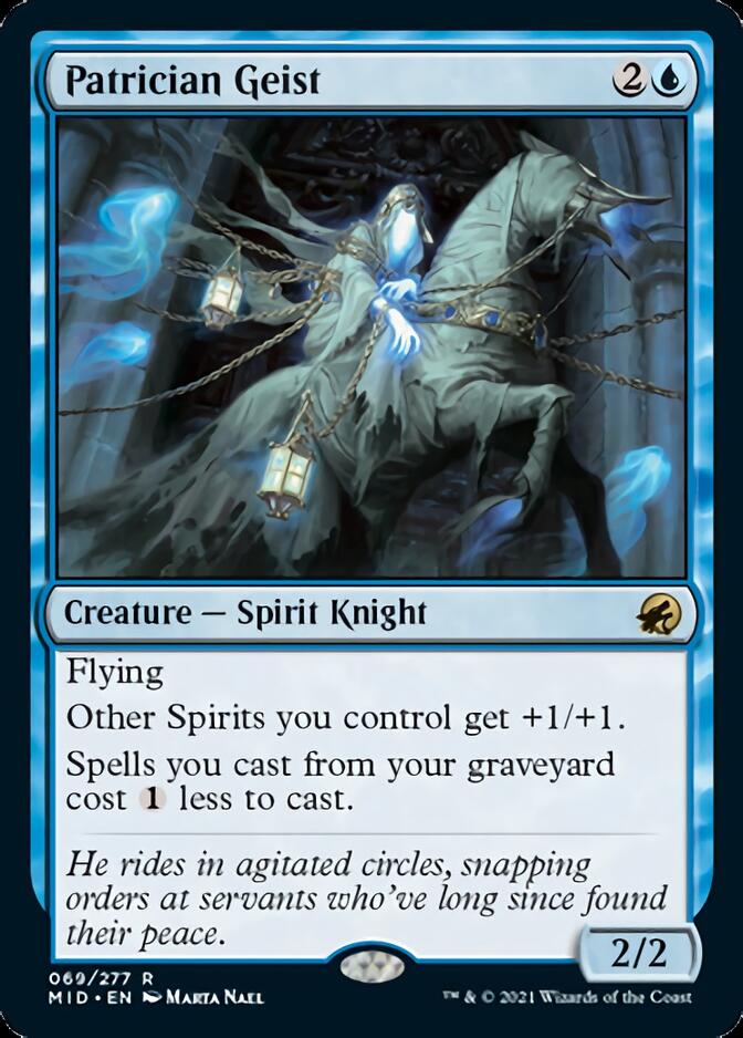 Patrician Geist [Innistrad: Midnight Hunt] | I Want That Stuff Brandon