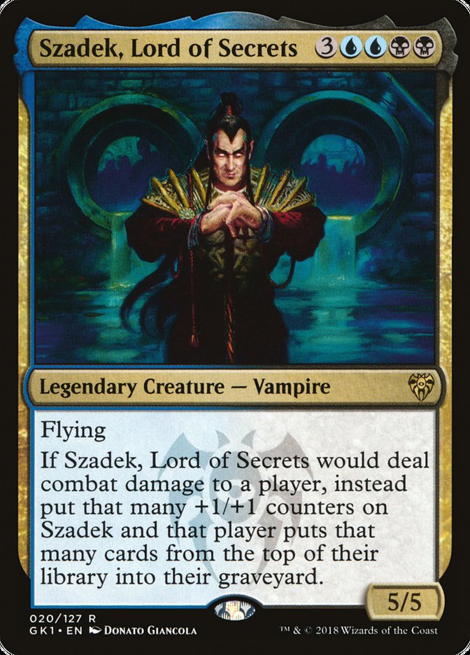 Szadek, Lord of Secrets [Guilds of Ravnica Guild Kit] | I Want That Stuff Brandon