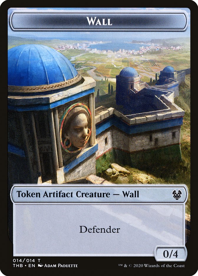 Wall Token [Theros Beyond Death Tokens] | I Want That Stuff Brandon