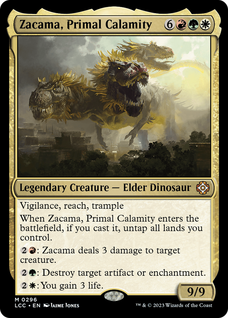 Zacama, Primal Calamity [The Lost Caverns of Ixalan Commander] | I Want That Stuff Brandon