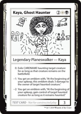 Kaya, Ghost Haunter (2021 Edition) [Mystery Booster Playtest Cards] | I Want That Stuff Brandon